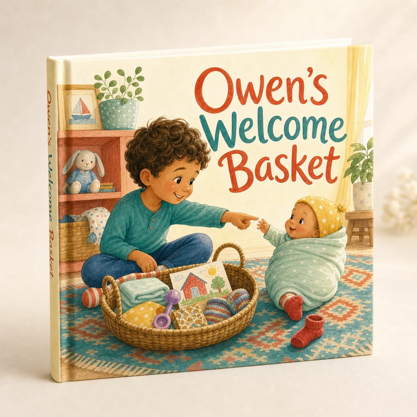 The Welcome Basket hardcover product photo