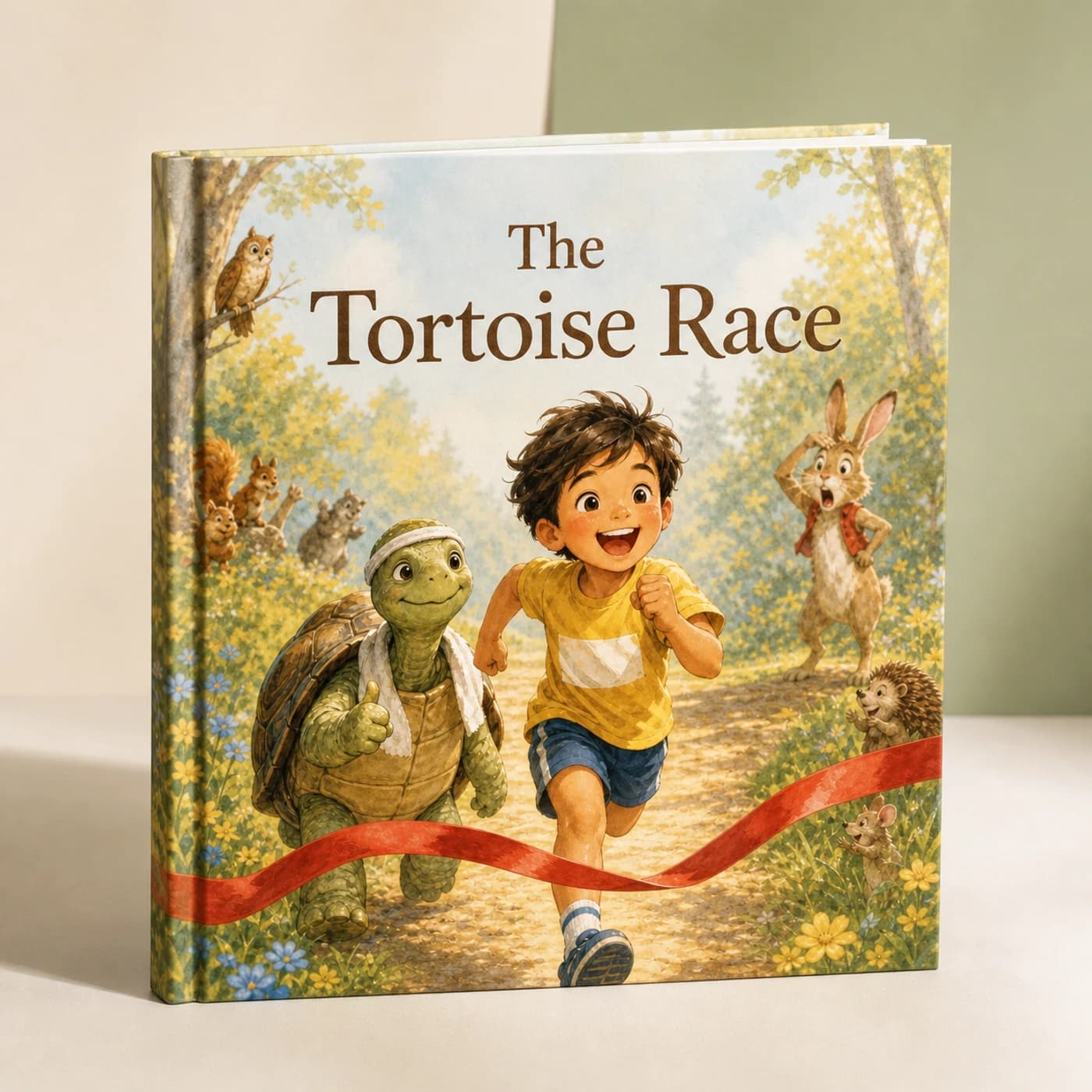 The Tortoise Race hardcover product photo