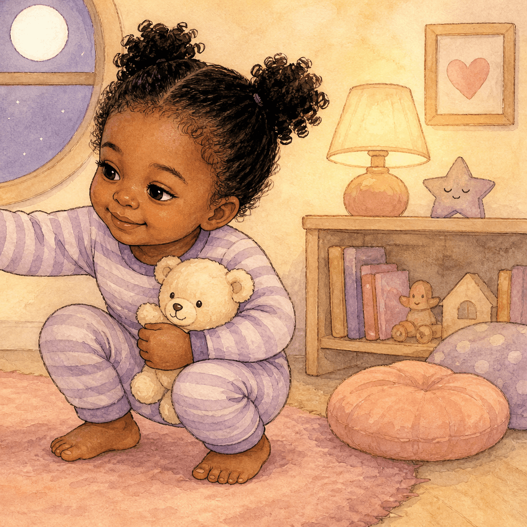 Goodnight, Little One sample, spread 2