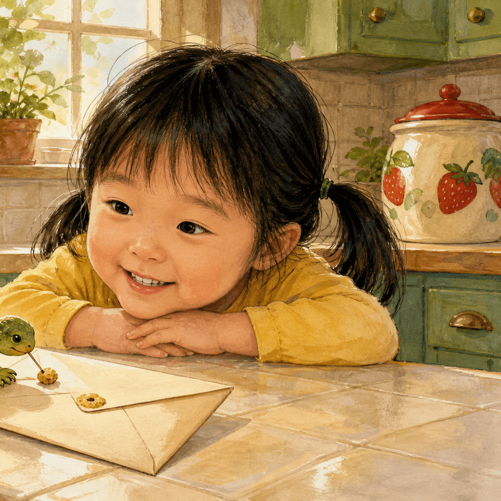 Tiny Friends sample, spread 6