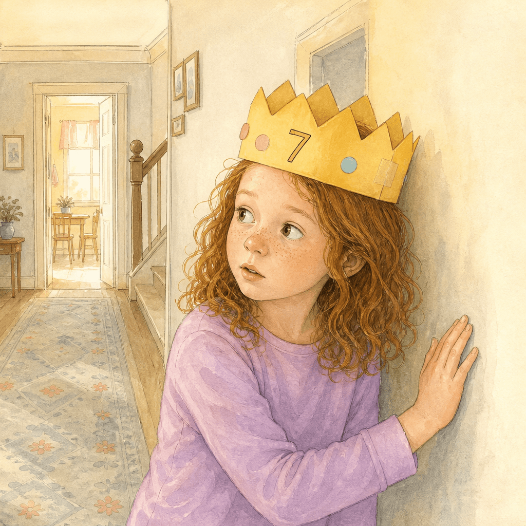 Birthday Crown sample, spread 2