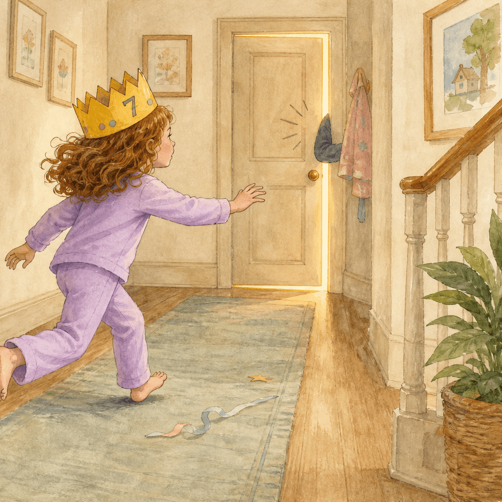 Birthday Crown sample, spread 6