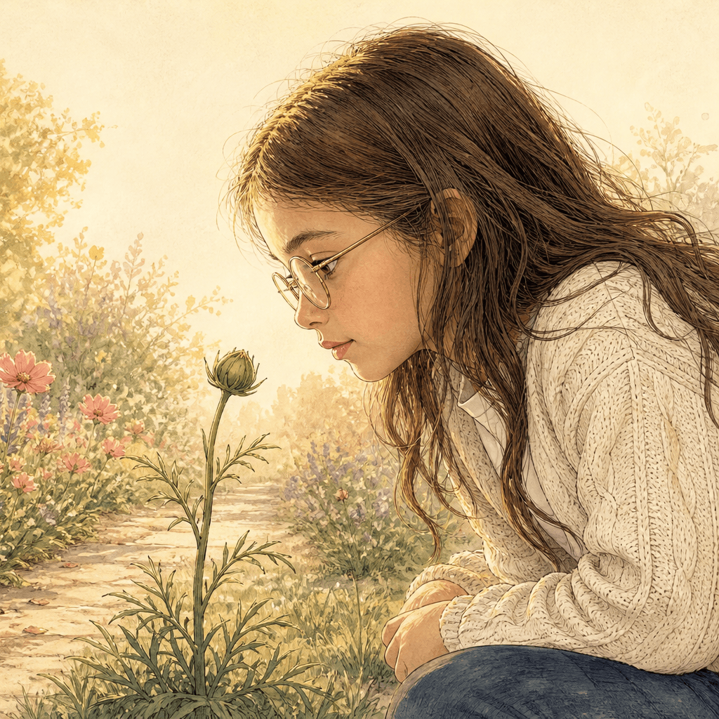 A Garden Adventure sample, spread 2