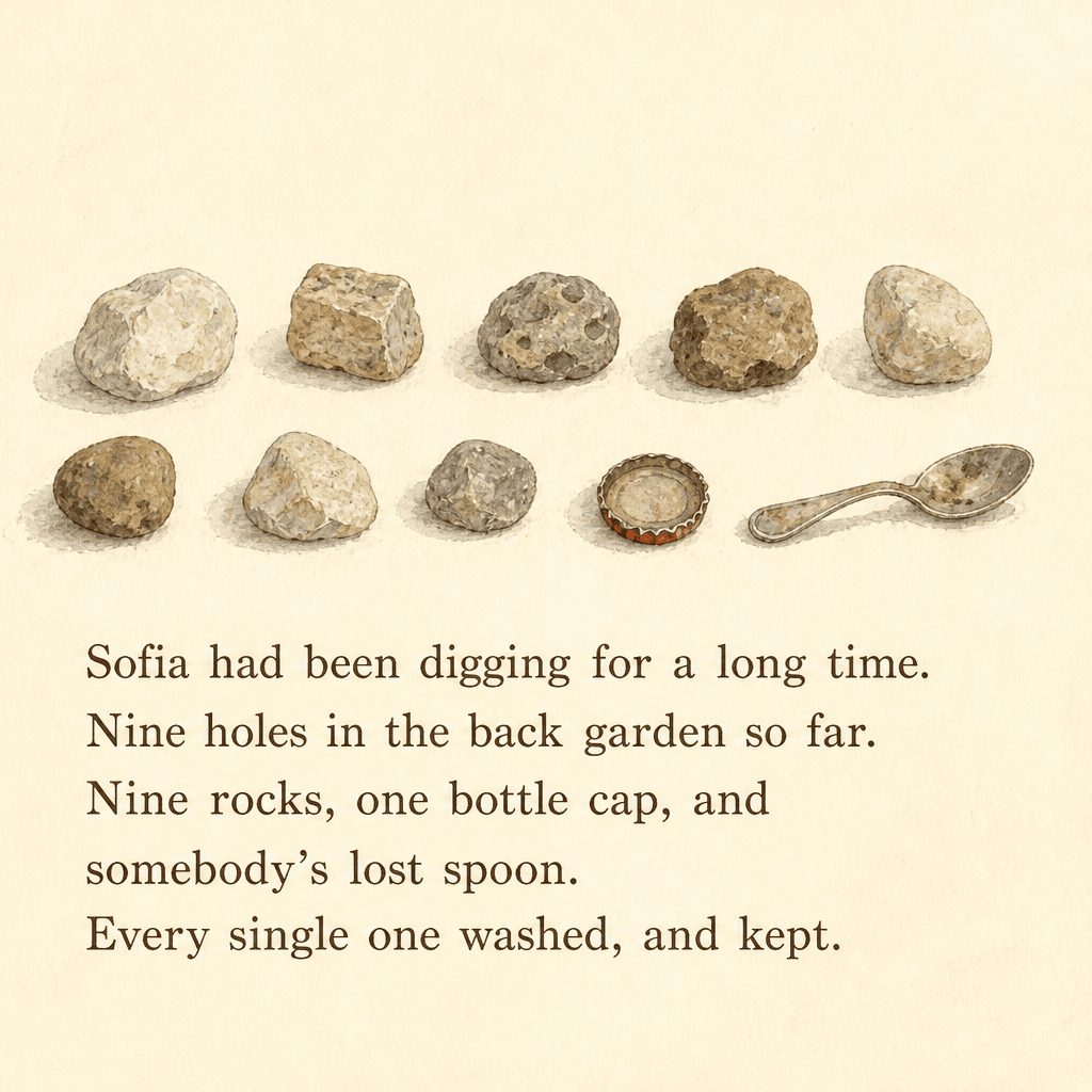 Tiny Adventures sample, spread 2