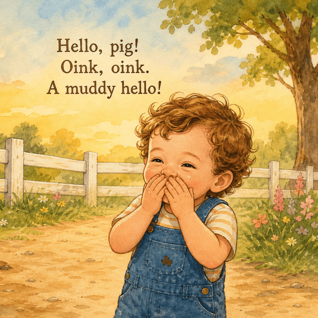 Hello, Animals! sample, spread 6