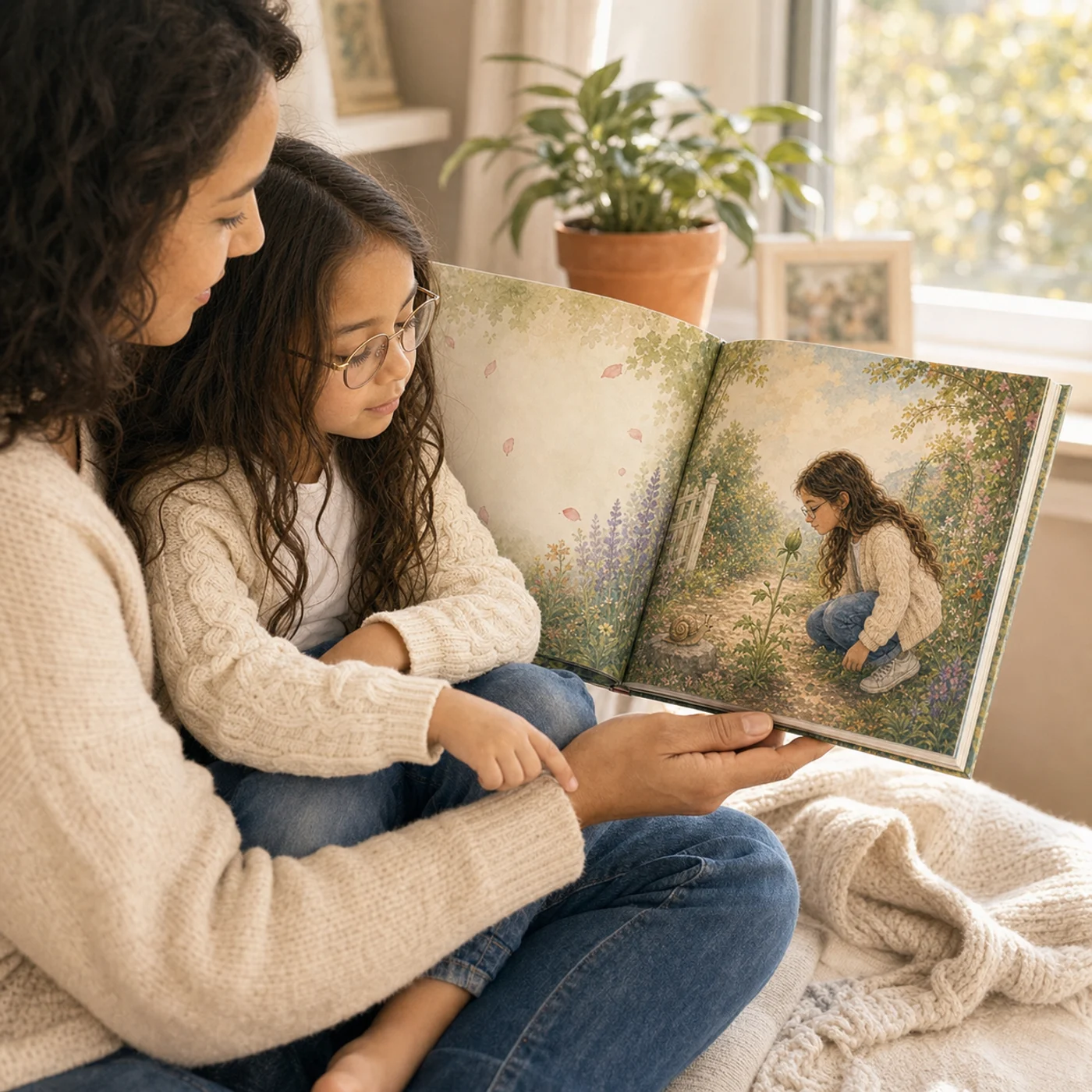 A Garden Adventure read together